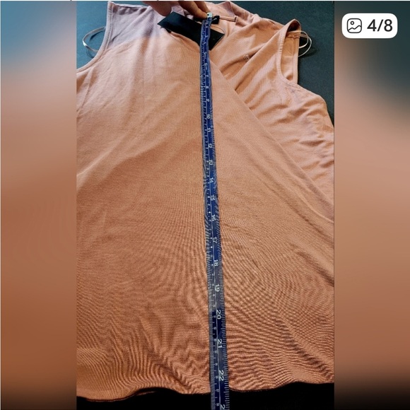 The Limited Rose Sleeveless Wrap Top - Picture 4 of 8